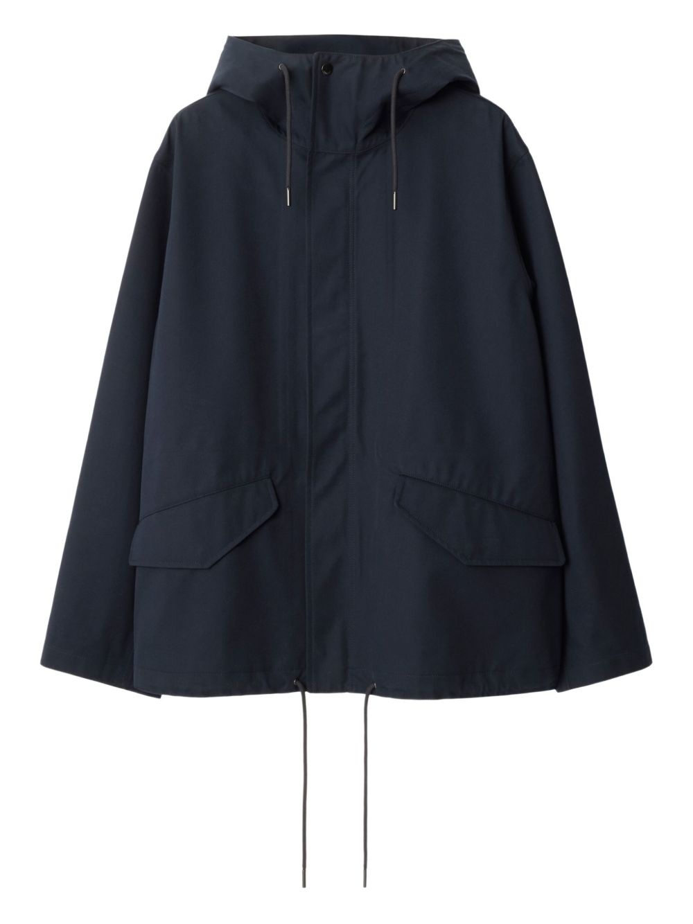 hooded oversized jacket - 1