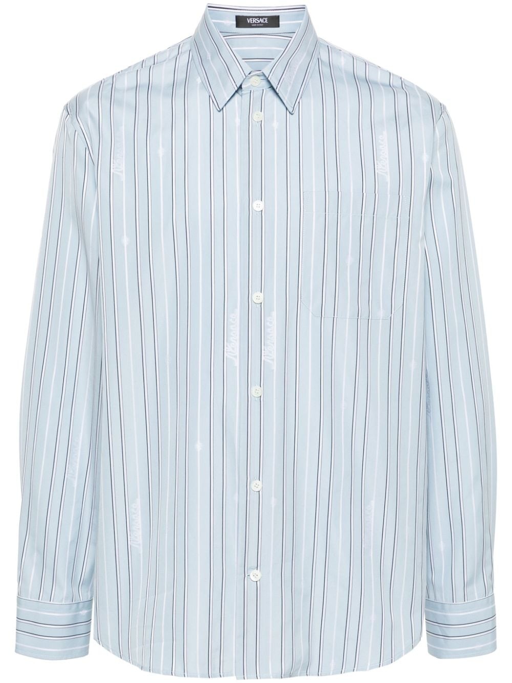 Nautical Stripe cotton shirt - 1