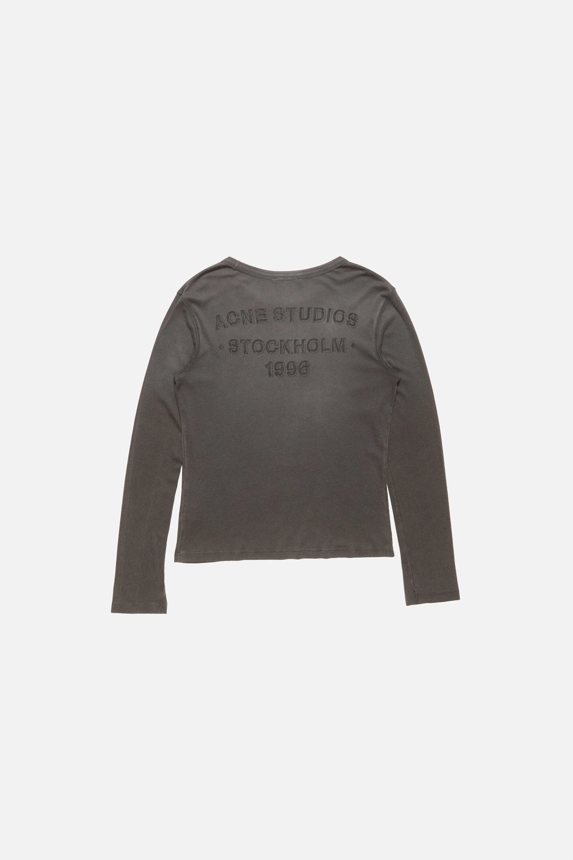 Sprayed logo t-shirt - Faded black - 1