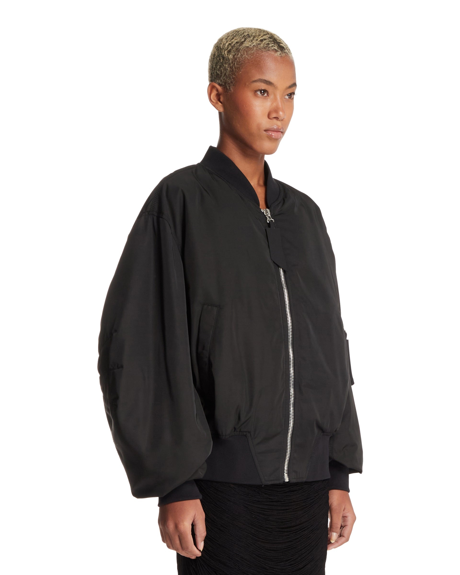 Black Anja Bomber Jacket - 4