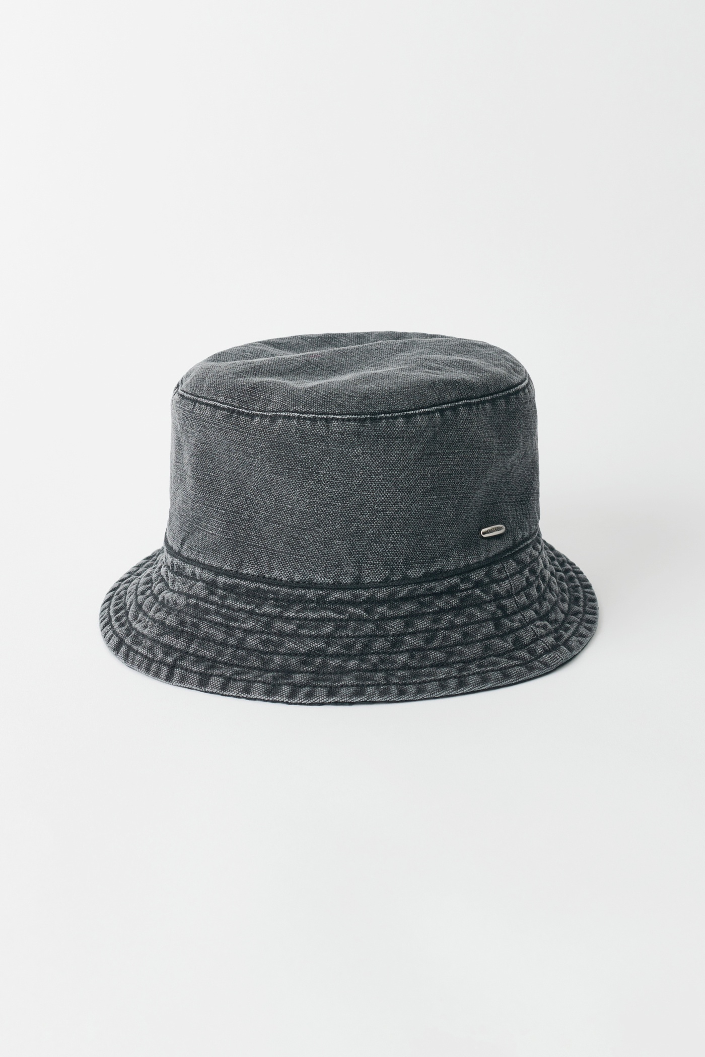 Bucket Hat Black Enzyme Canvas - 1