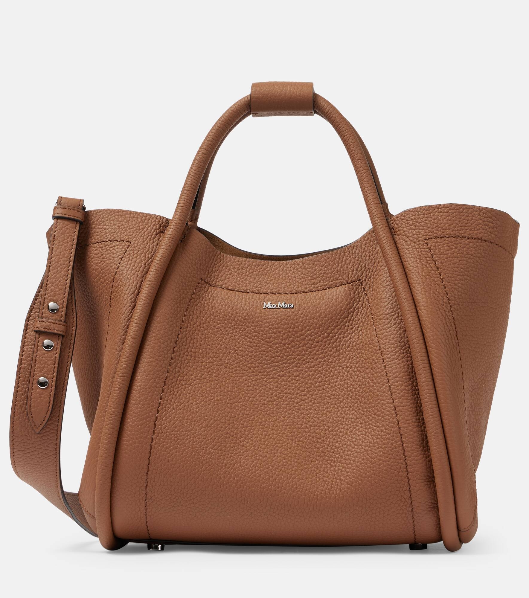 Marin Small leather tote bag - 1