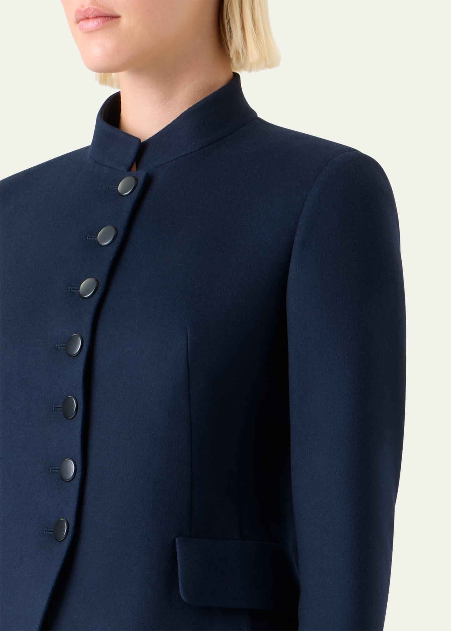 Deva Wool Flannel Double-Face Jacket - 5