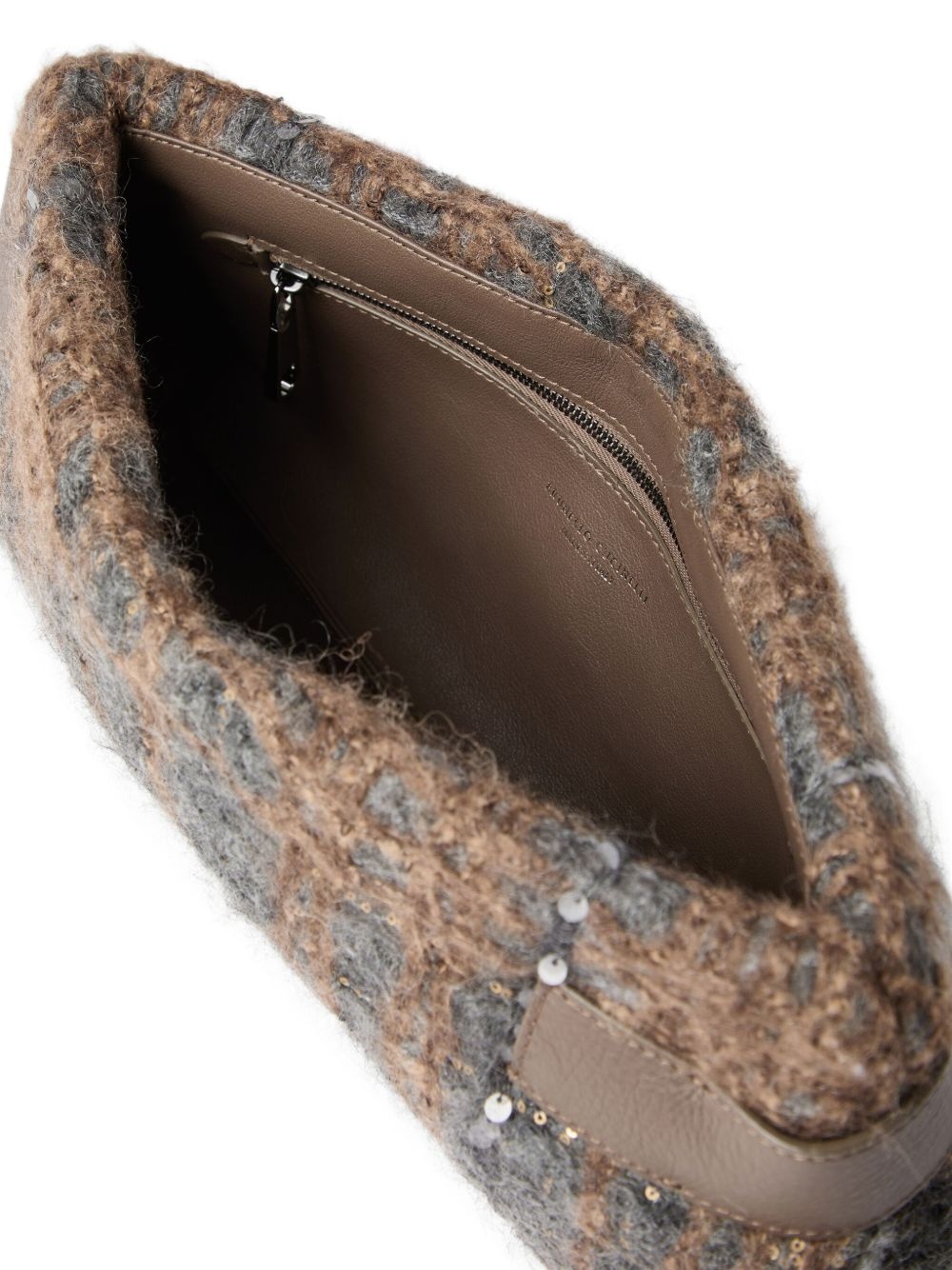 Essence sequin-embellished clutch bag - 4