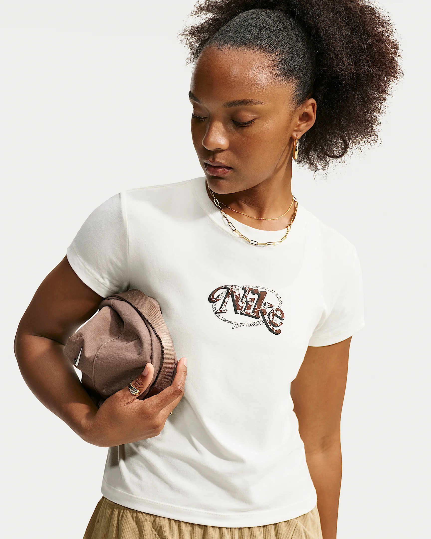 Nike Sportswear Chill Knit Women's Slim Cropped T-Shirt - 1