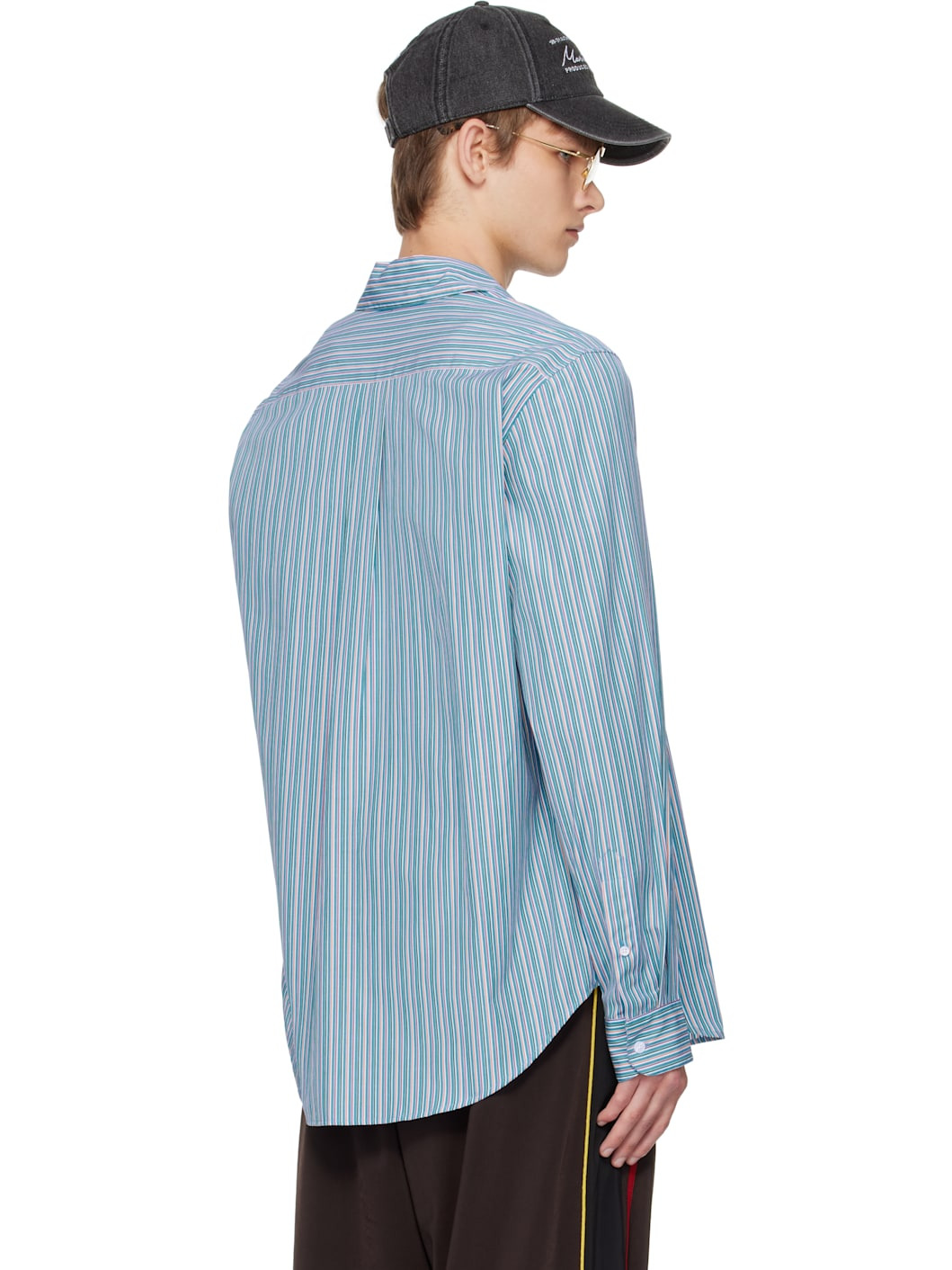 Blue & Orange Classic Shirt - 3