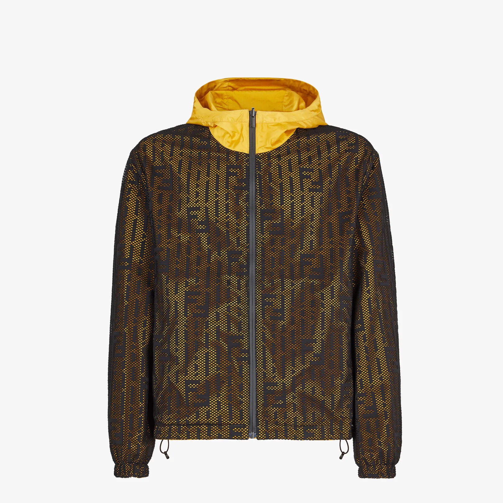 Yellow nylon jacket - 4