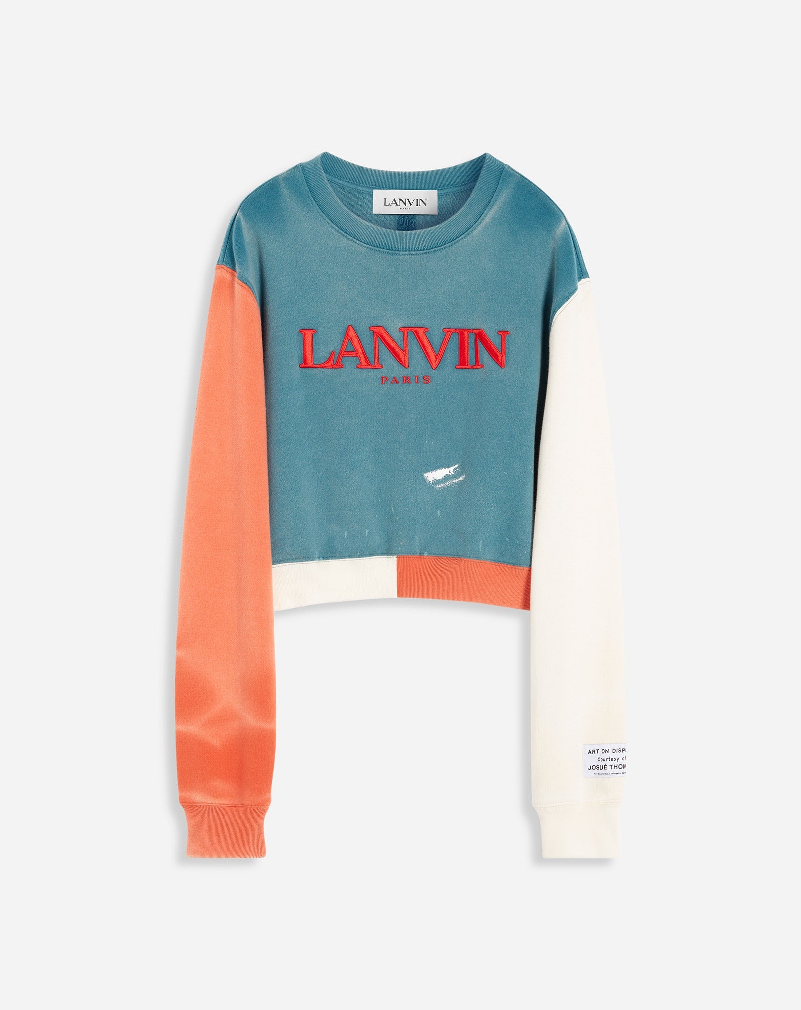 GALLERY DEPT. X LANVIN CREWNECK SWEATSHIRT - 1