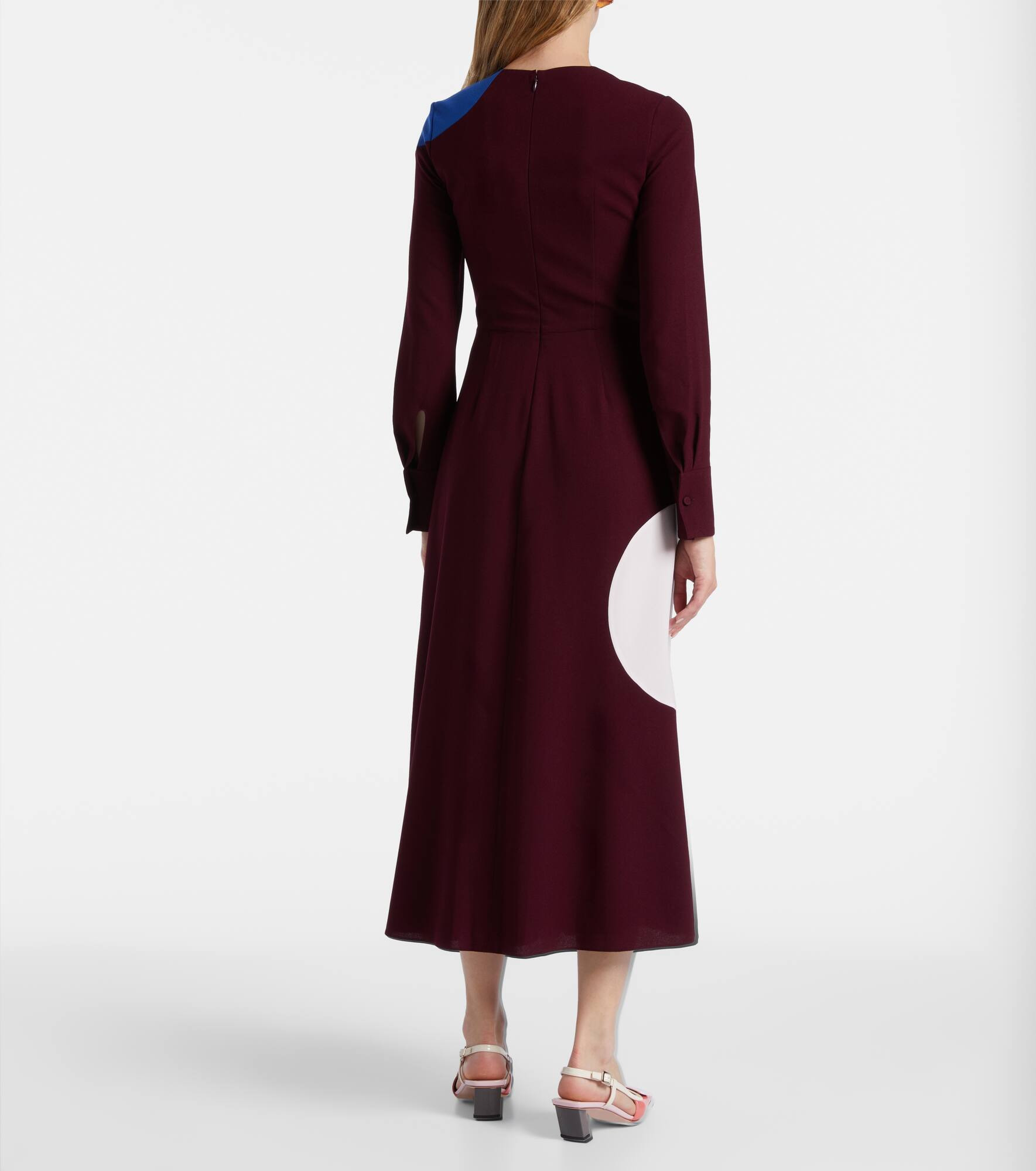 Withiel printed crêpe midi dress - 3