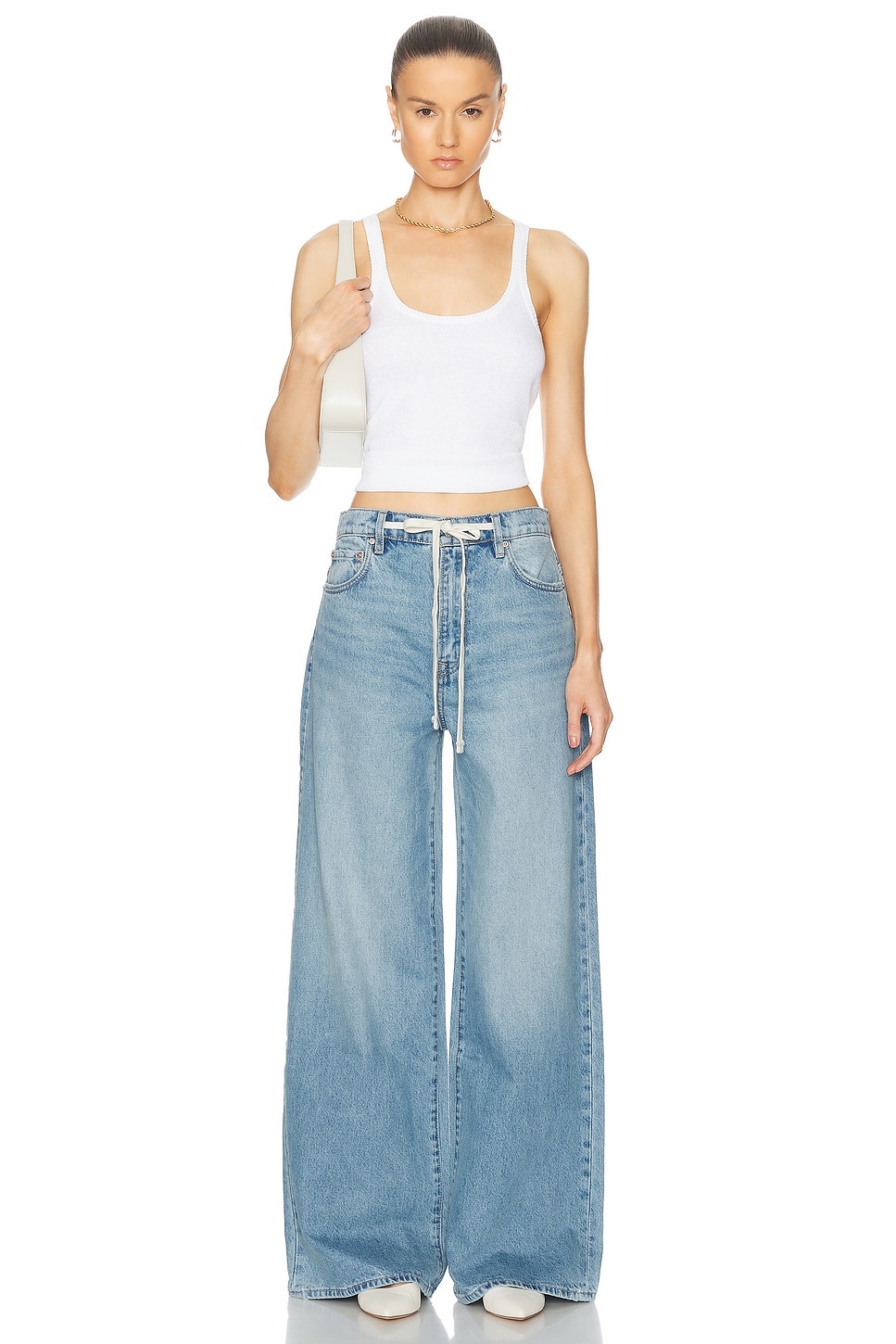 x Maggie MacDonald Lucia Drawstring Baggy Wide Leg - 4