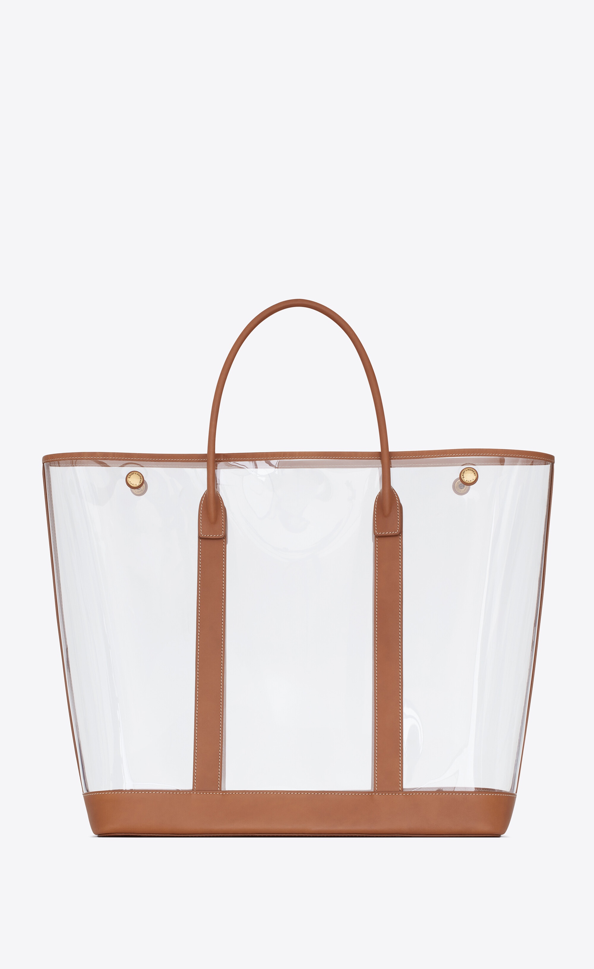 severine tote bag in vinyl and leather - 3
