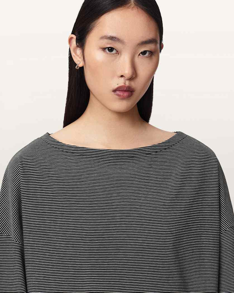 RITA LONG SLEEVE STRIPED T-SHIRT 3
