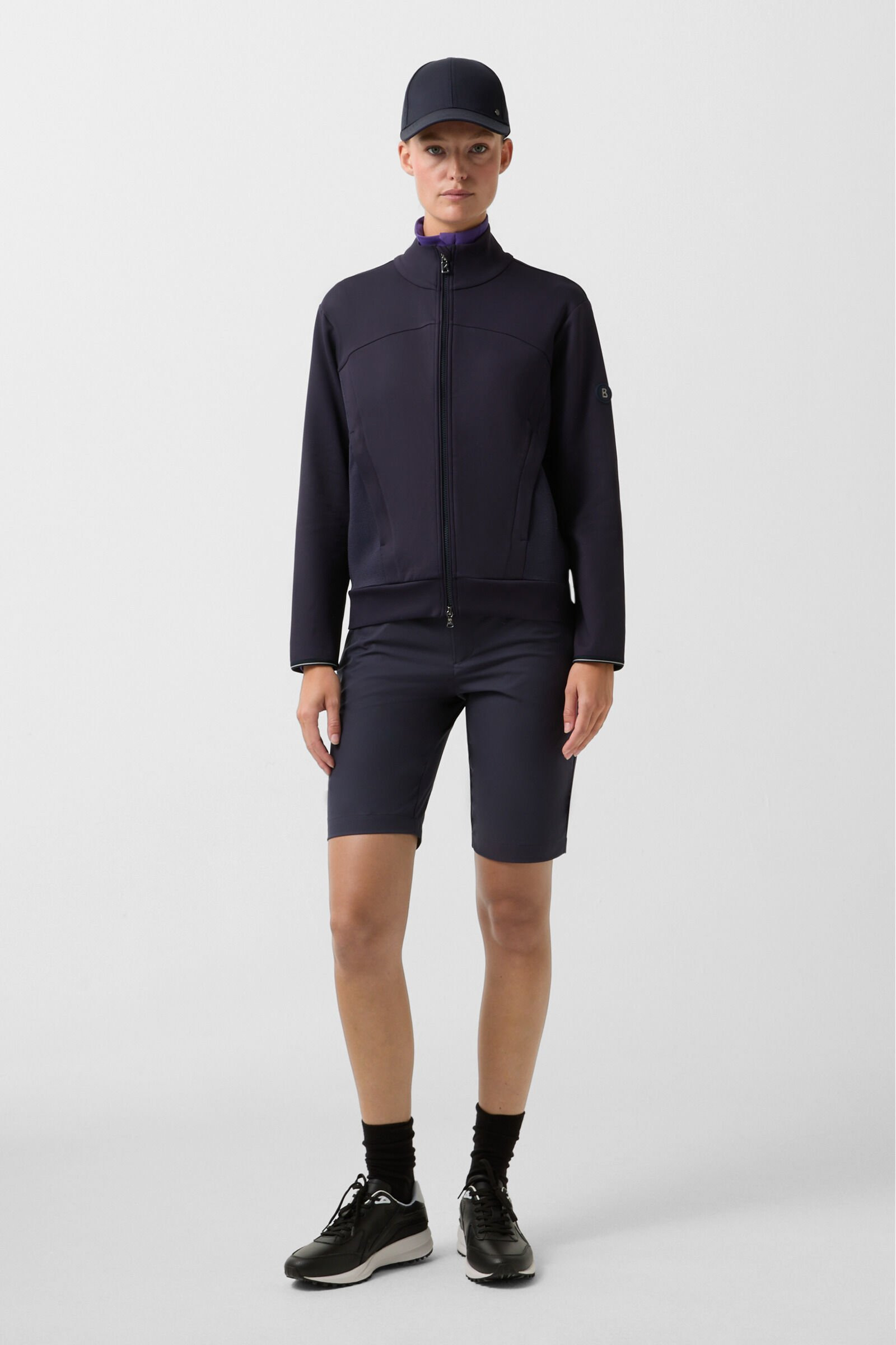 Inessa mid-layer jacket in Navy blue - 4