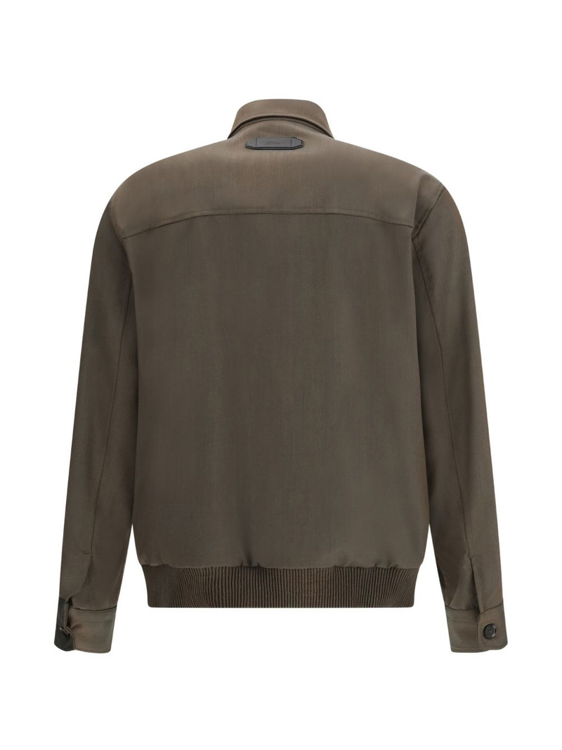 Brioni zip long-sleeve jacket outlook