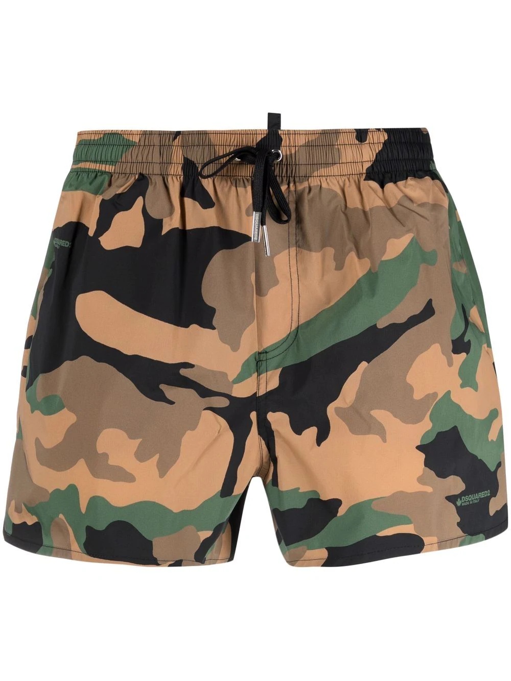 camouflage-print swim shorts - 1