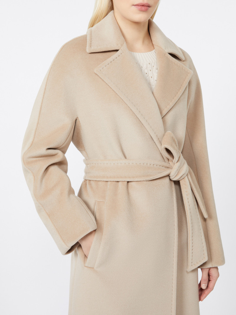 SCIRE Wool beaver cloth robe coat 5