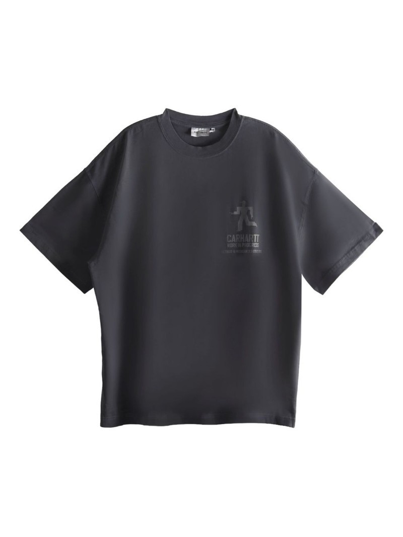 logo-print T-shirt 1