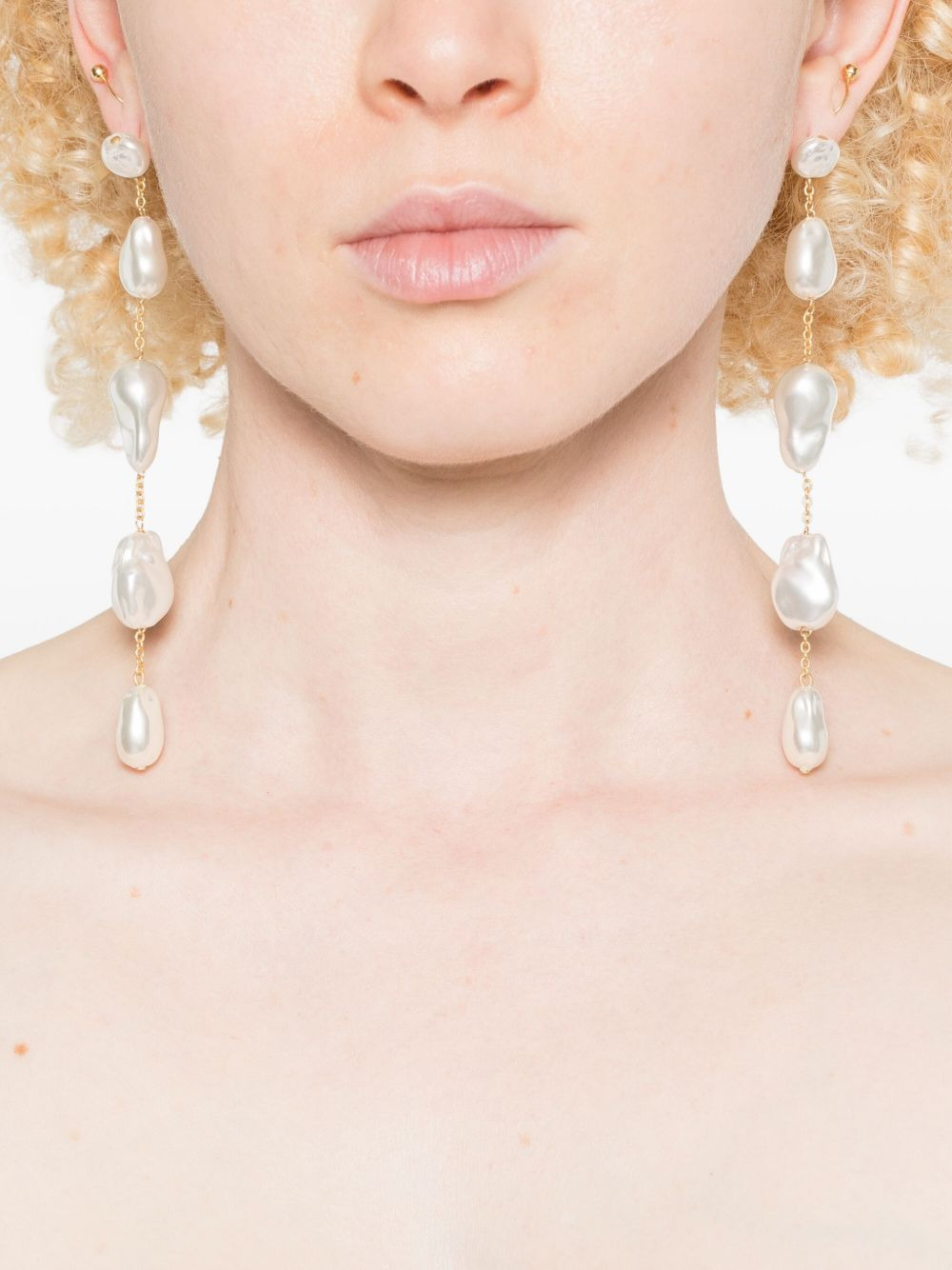 Vana faux-pearl earrings - 2