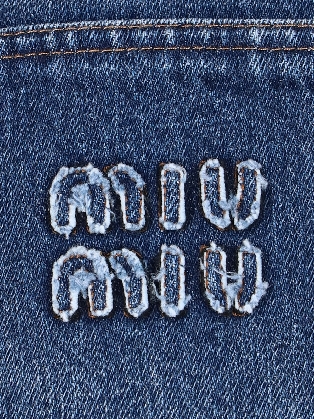 DENIM LOGO SHORTS - 4