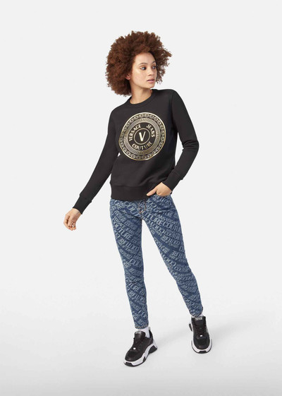 VERSACE JEANS COUTURE V-Emblem Sweatshirt outlook