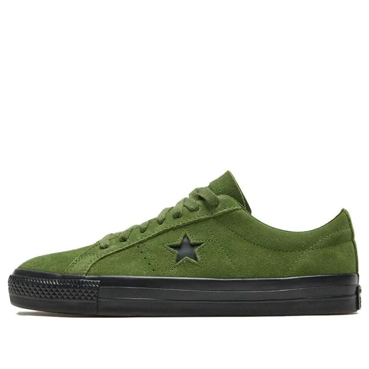 Converse One Star Pro Retro Low Tops Casual Skateboarding Shoes Unisex Green 166838C - 1