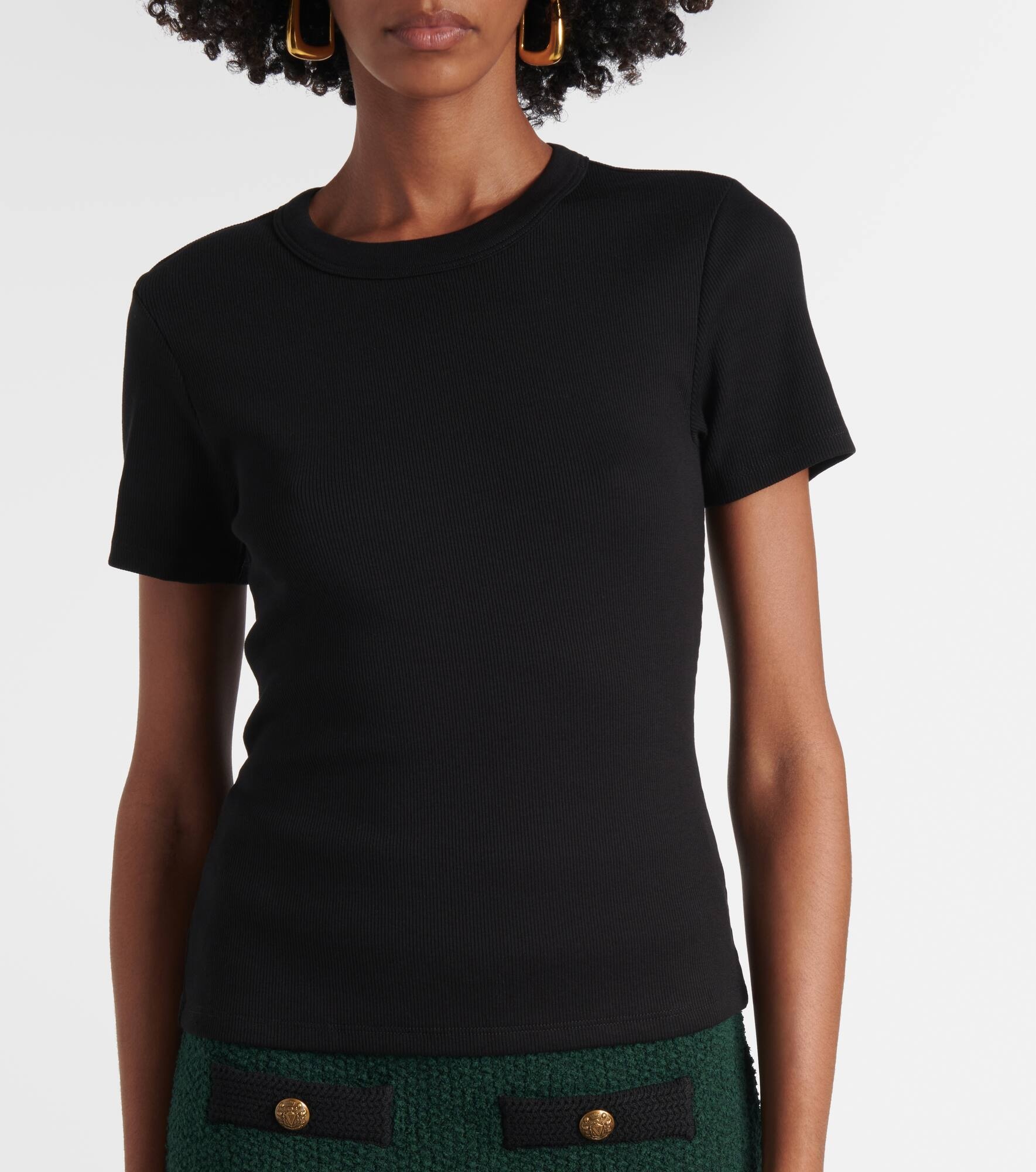 Pruitt cotton-blend jersey T-shirt - 6