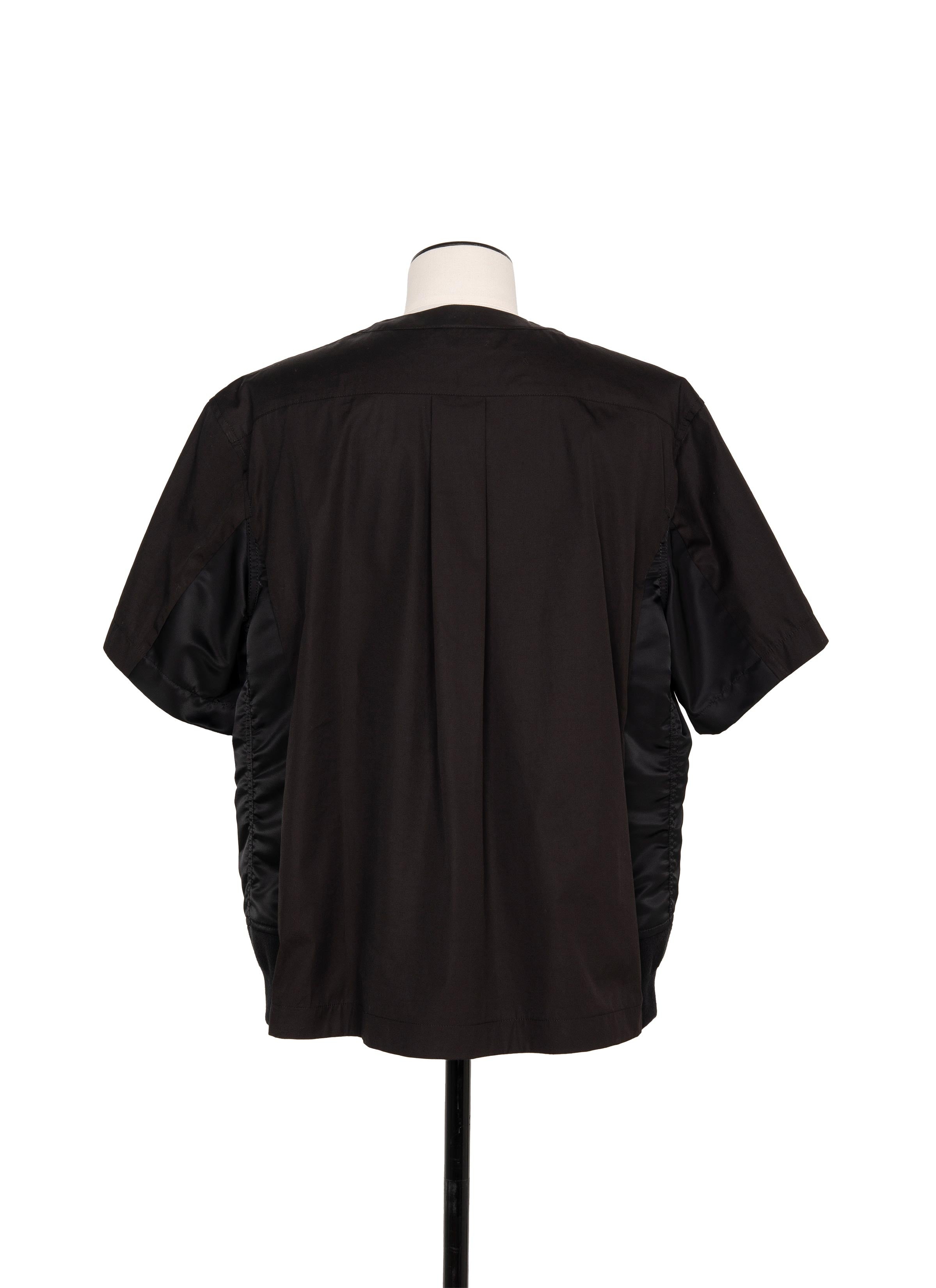 Cotton Poplin Sweater - 3