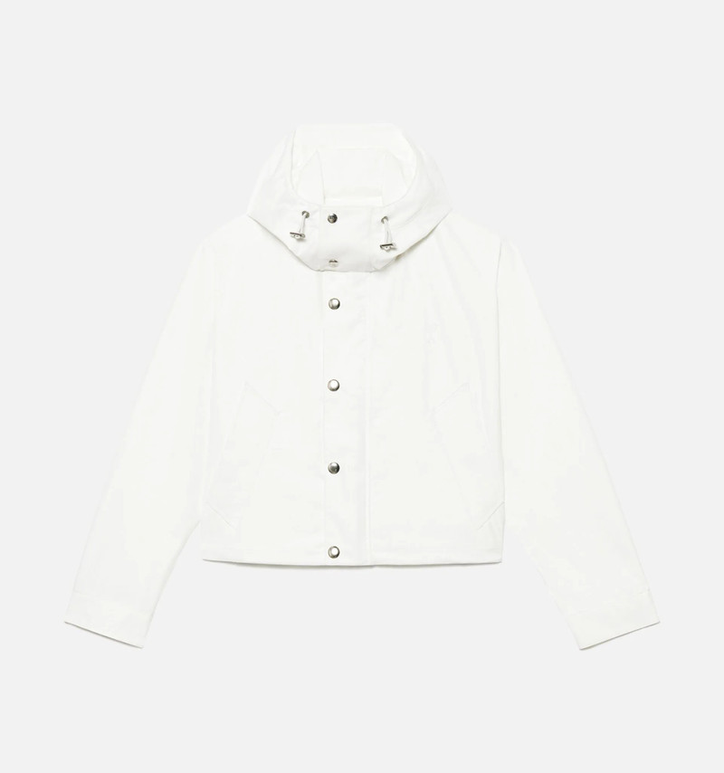 Hooded Coach Jacket With Ami De Cœur Patch 5