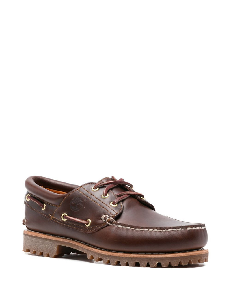 Timberland lace-up boat shoes outlook
