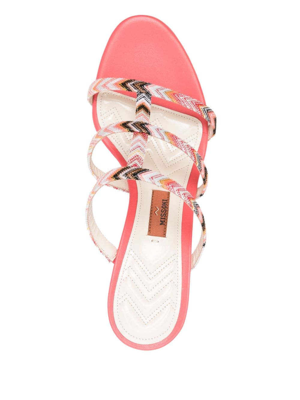 55mm zigzag sandals - 4