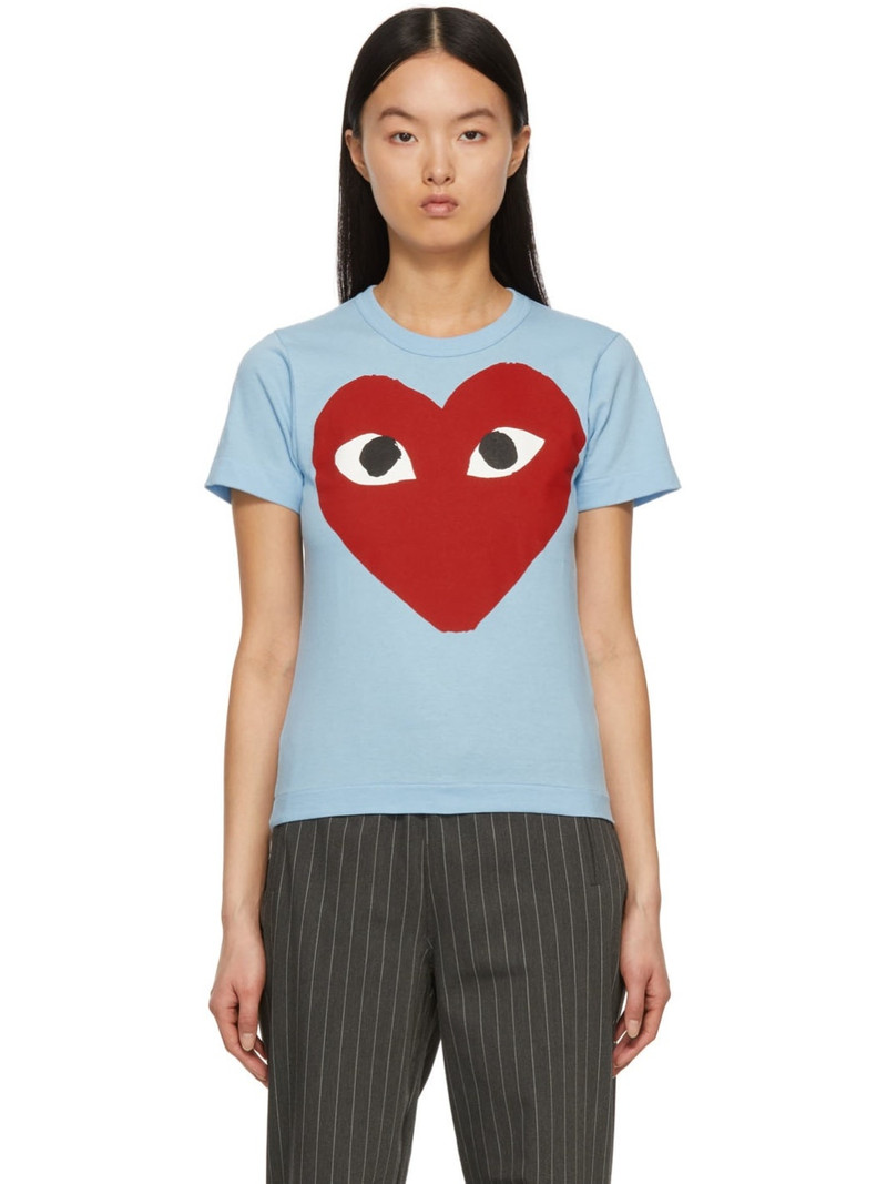 Blue Big Heart T-Shirt - 1