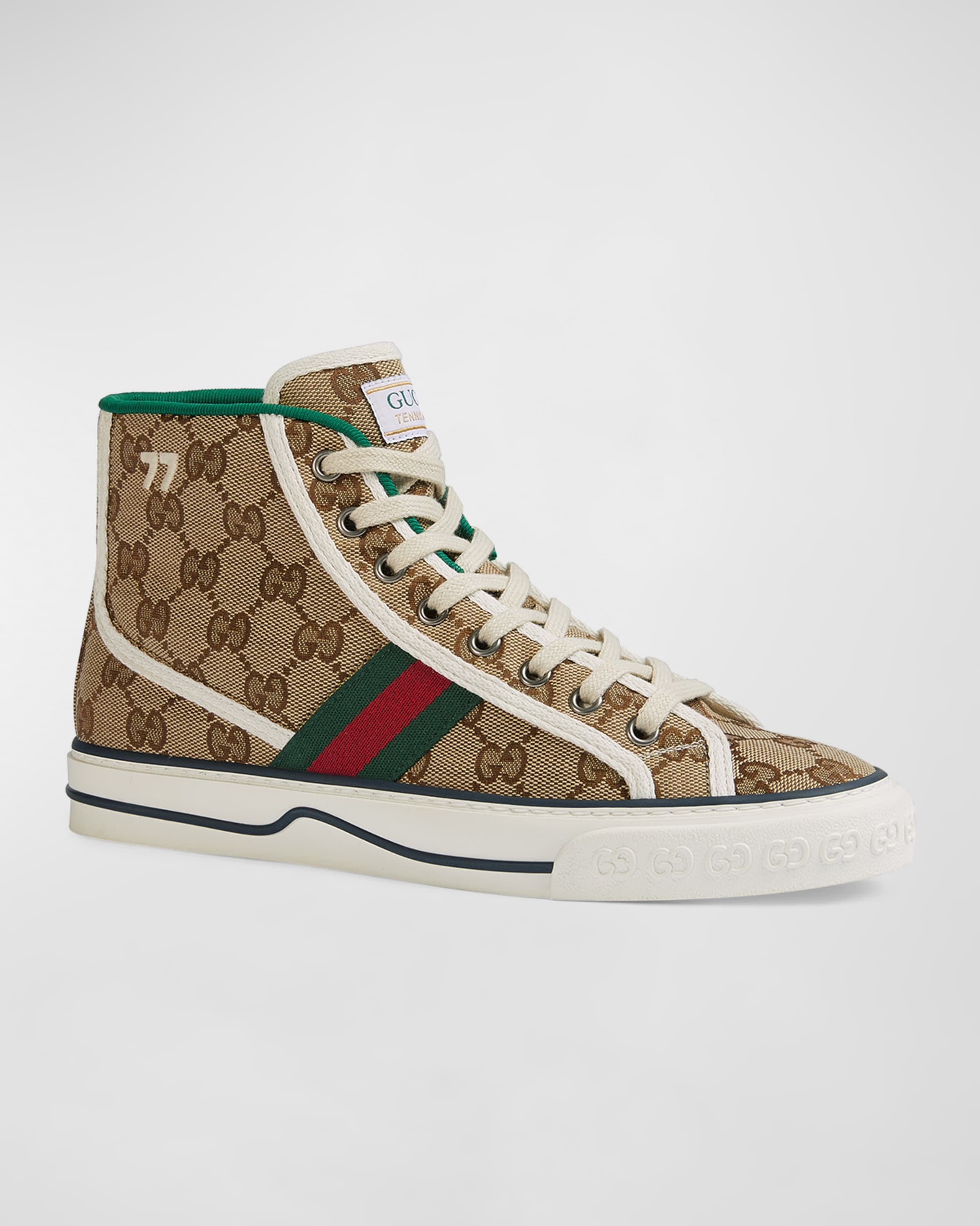 GUCCI Gucci Tennis 1977 High Top Sneakers | neimanmarcus