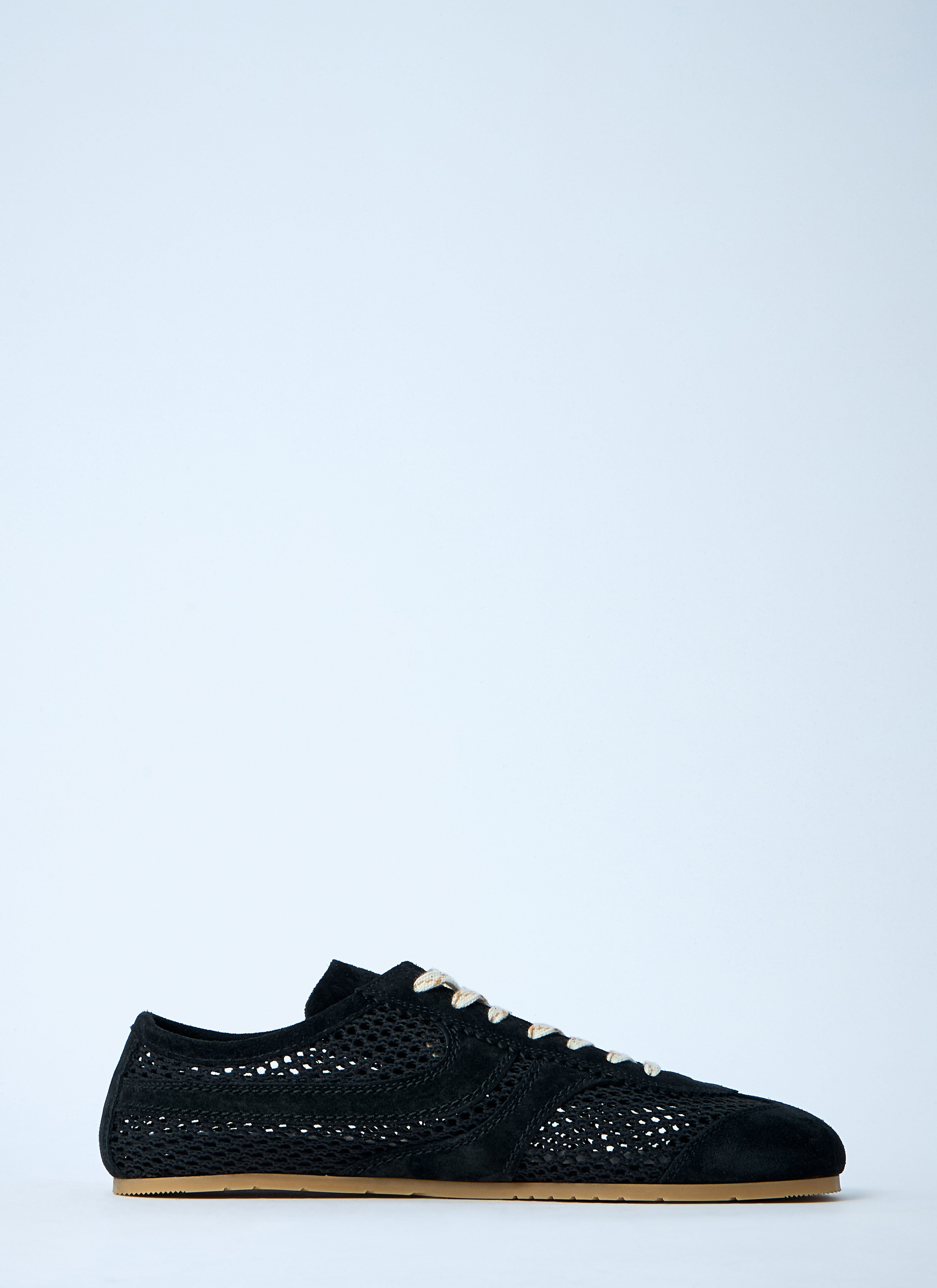 Dries Van Noten Men Mesh Low-Top Sneakers - 7
