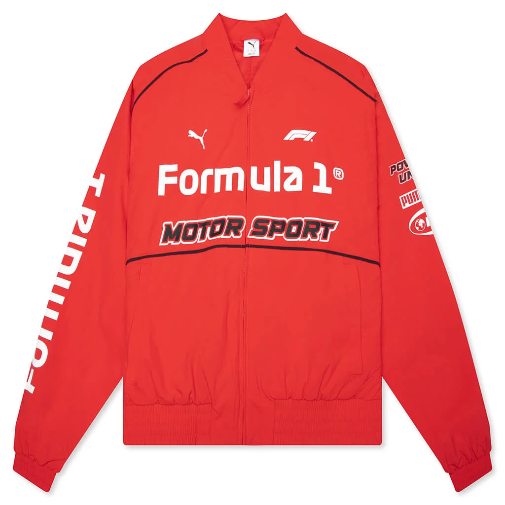PUMA X F1 PILOT JACKET - POP RED - 1