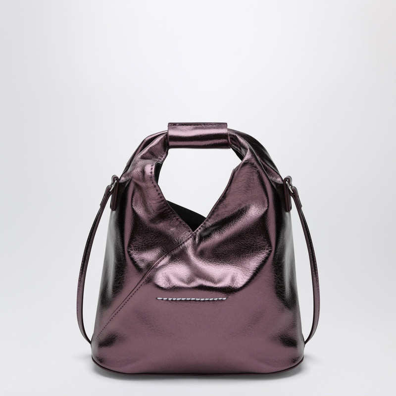 Japanese crossbody bag in purple polyester 4
