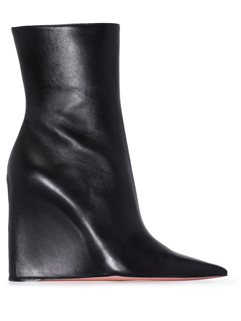 pointed 95mm wedge boots - 1