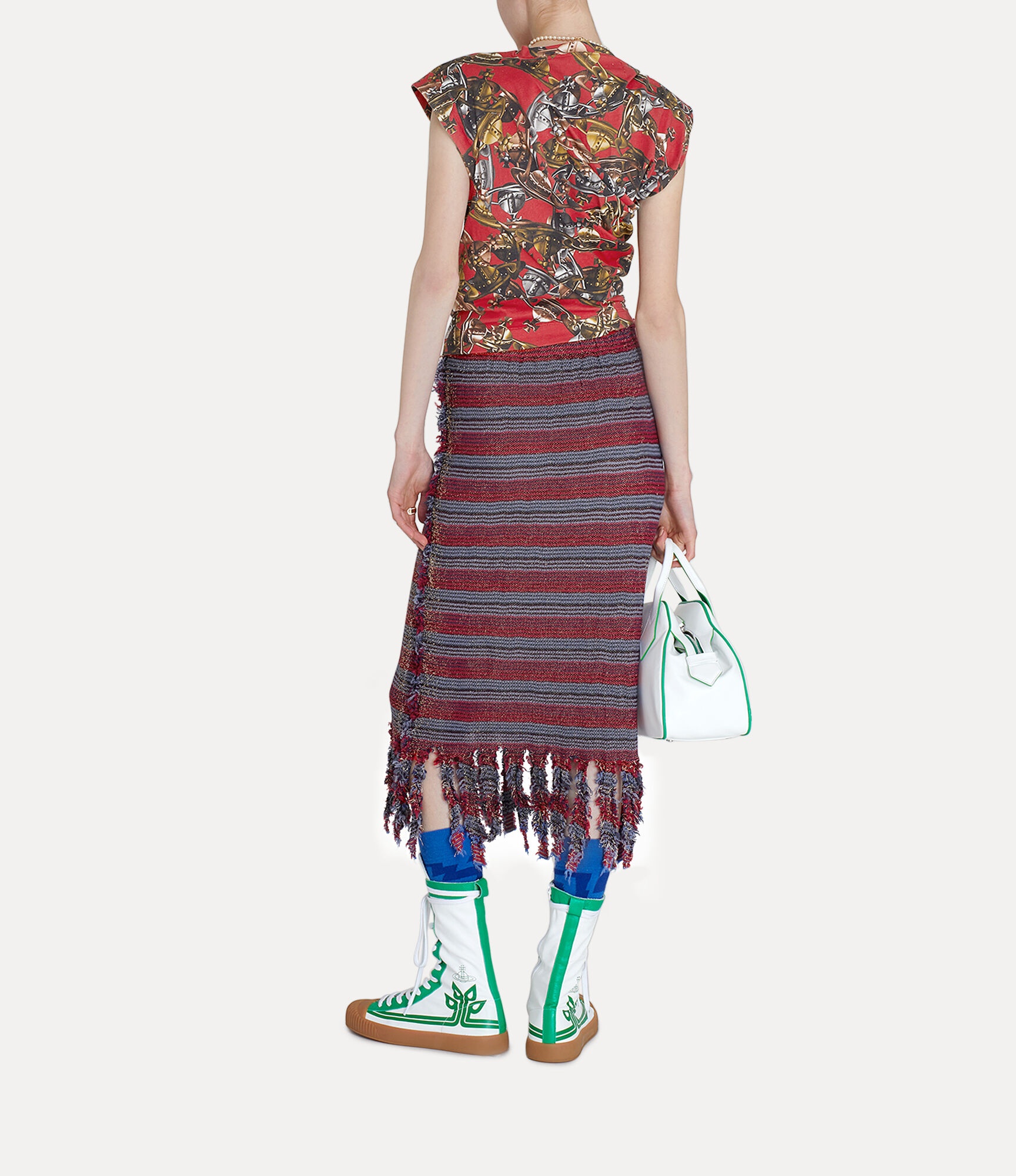 Vivienne Westwood｜SKIRTS (BROKEN STITCH SKIRT (18020013 Vivienne Westwood BROKEN STITCH SKIRT | REVERSIBLE
