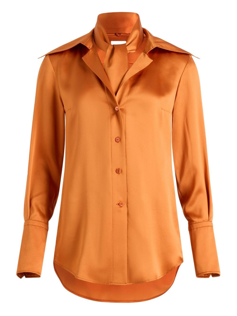neck-tie blouse 1