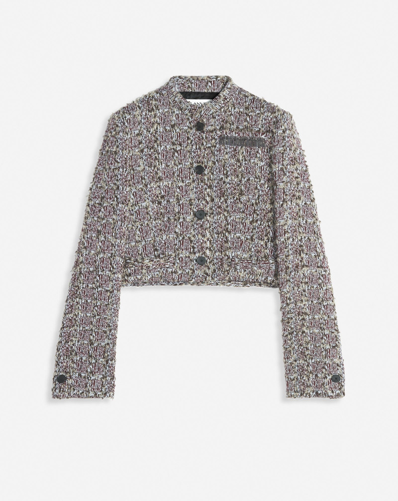 SHORT TWEED 재킷 - 1