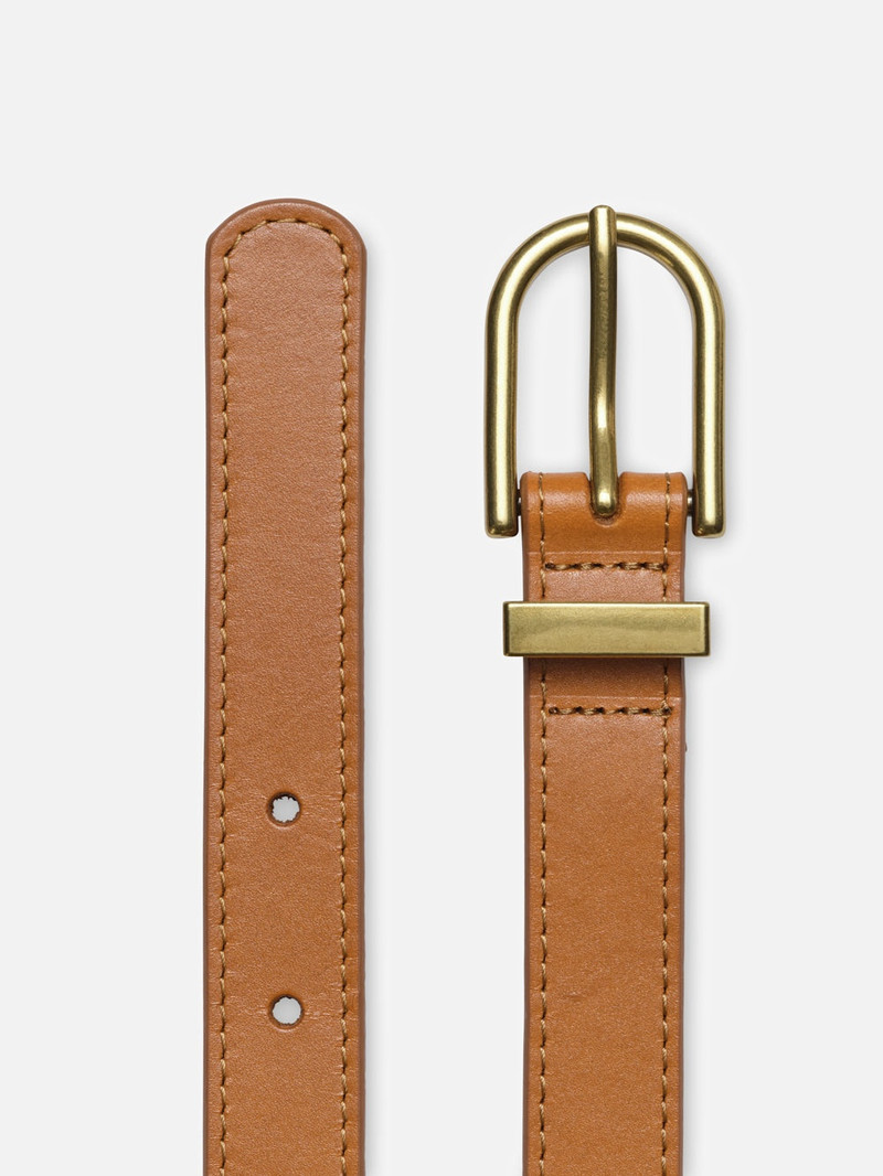 FRAME Simple Art Deco Belt in Natural outlook