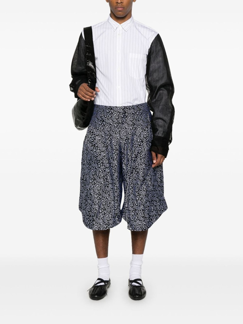 Comme des Garçons Homme Plus striped shirt outlook