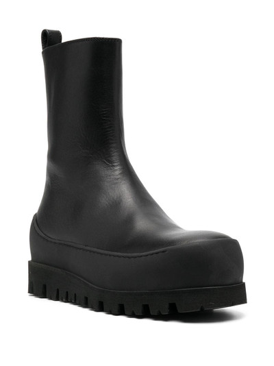 Ann Demeulemeester Lio chunky-sole ankle boots outlook