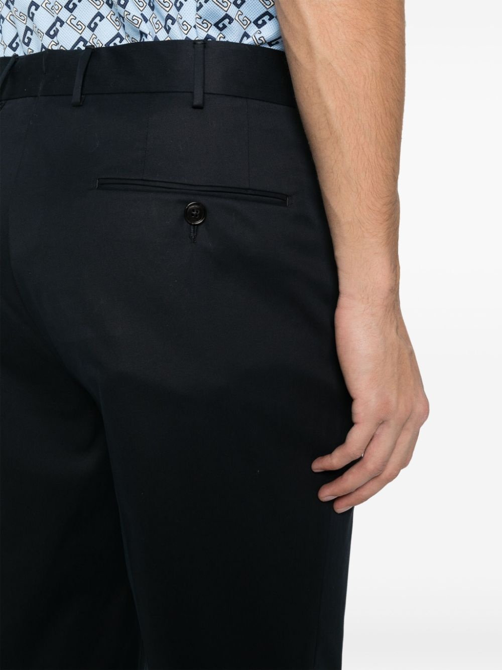 pressed-crease chino pants - 5