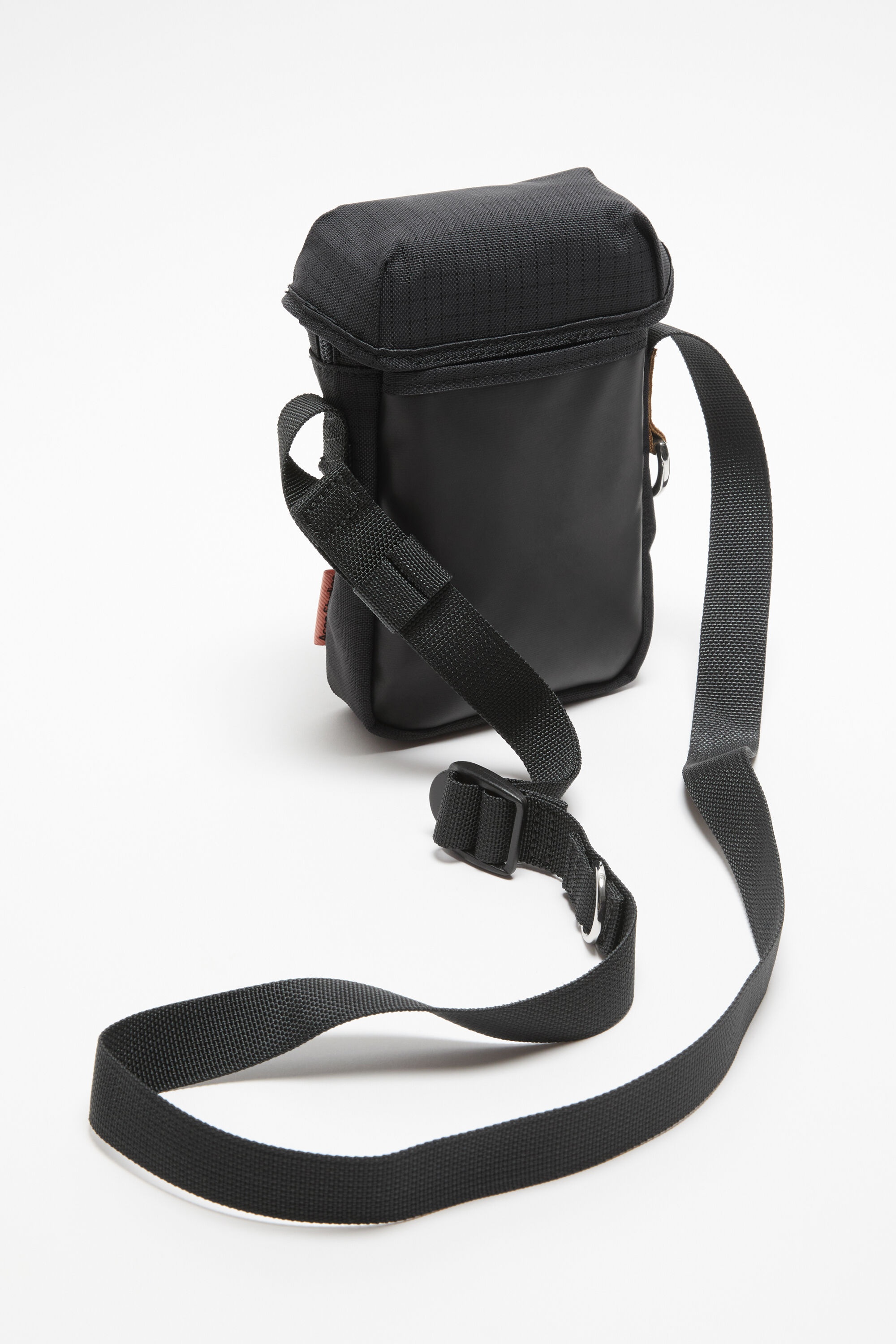 Acne Studios Ripstop mini pouch bag - Black | REVERSIBLE