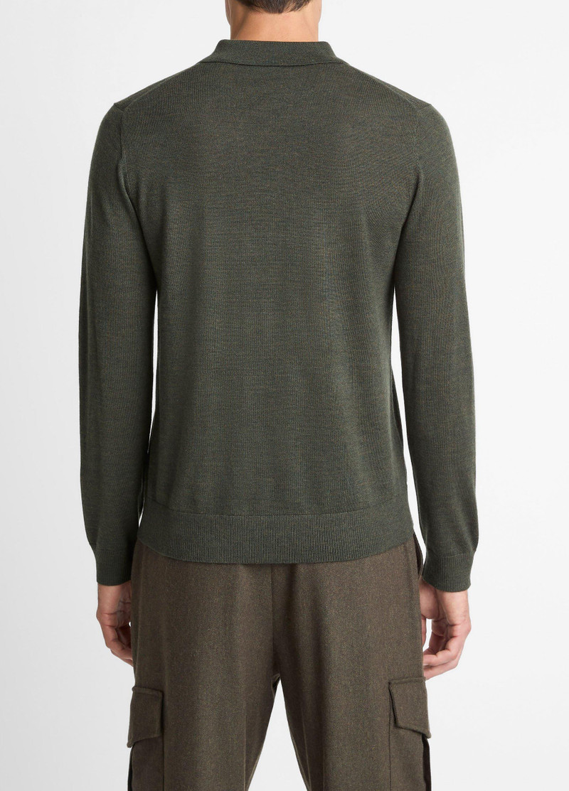 Vince Wool Polo Sweater outlook