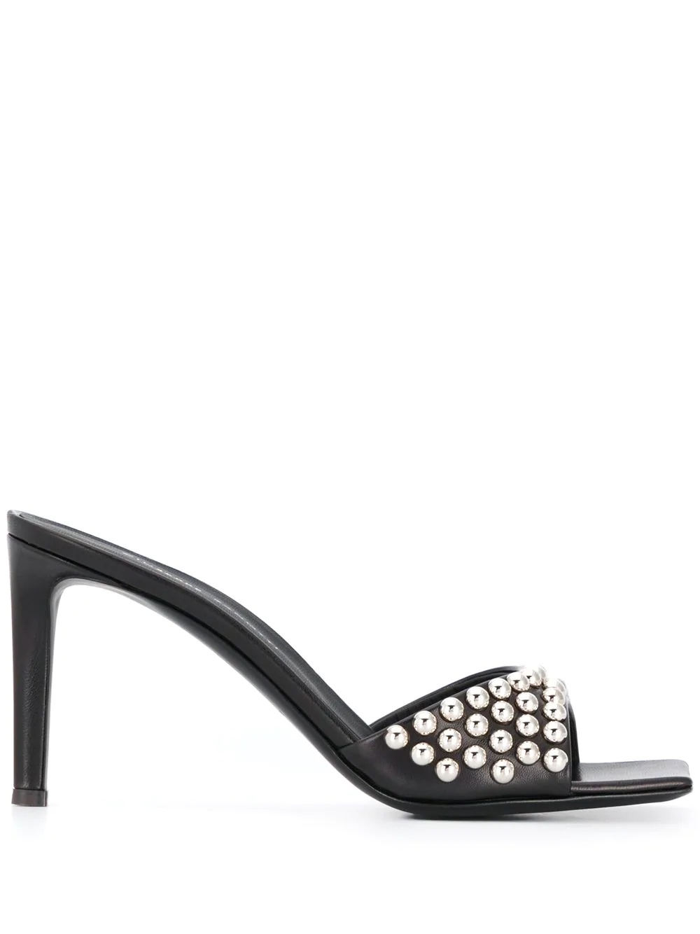 studded mid-heel sandals - 1