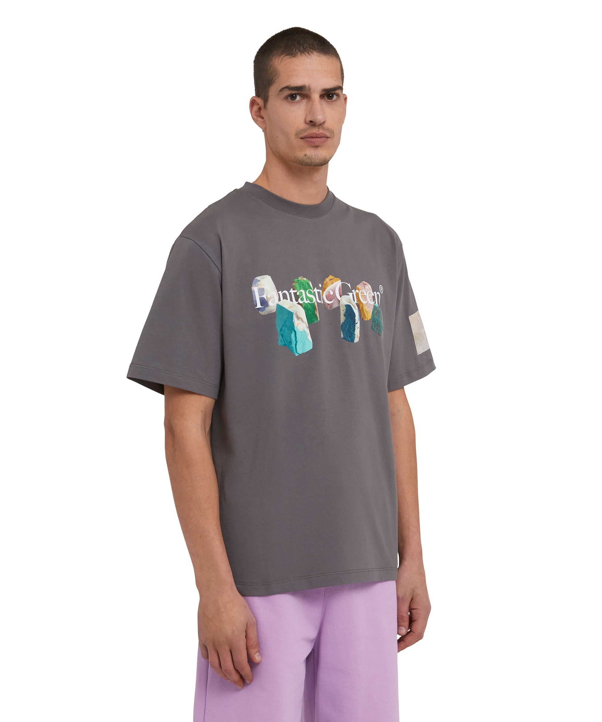 "FANTASTIC GREEN INVERSE SERIES" organic jersey cotton T-Shirt - 4