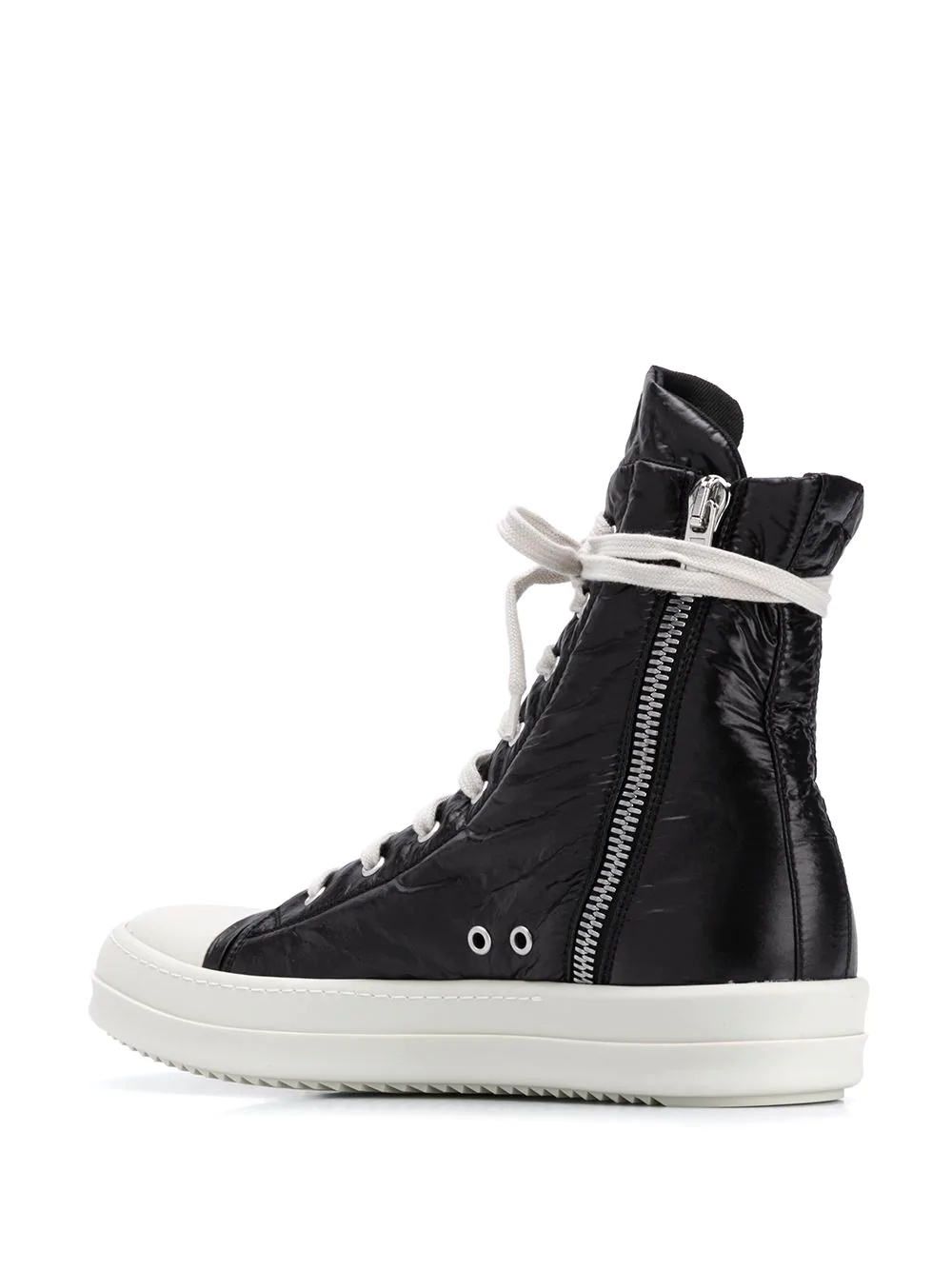 high top padded sneakers - 3