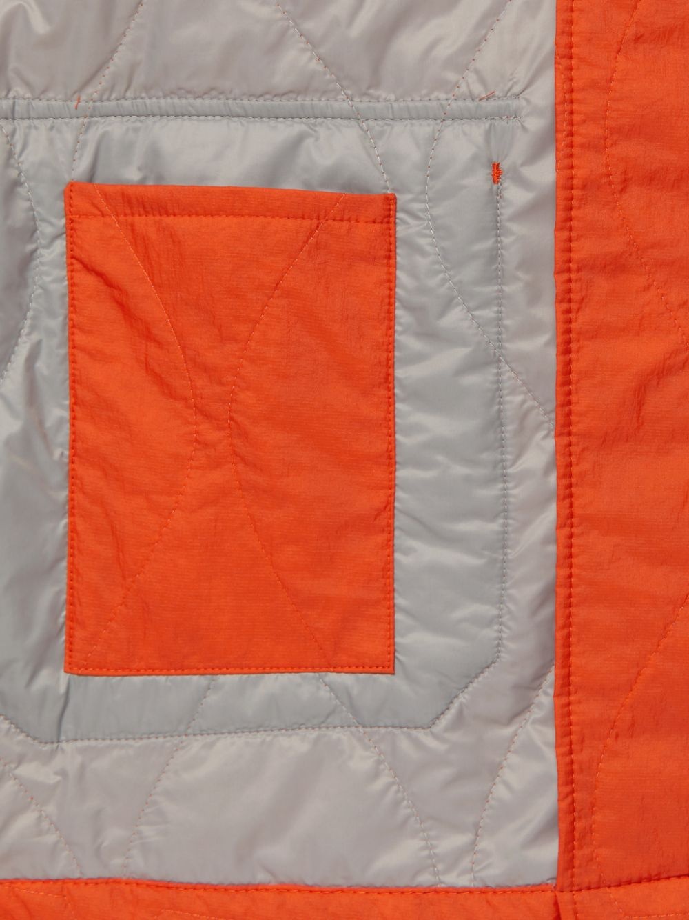 CHORE ORANGE NYLON QUILTED JACKET | GQM-215 - 6