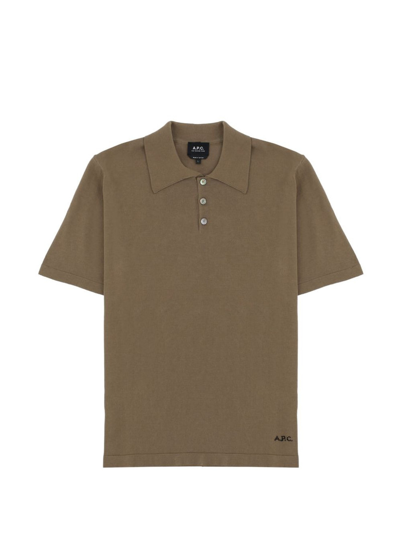 logo-detail polo shirt 1